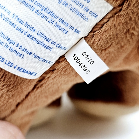 BAB | 2010 Velvet Hugs brown dog stuffed plush animal toy - Picture 5 of 11